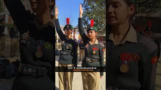 Weapon Training Test : NCC B and C Certificate Practical Exam