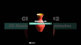 3D flower pot in adobe illustrator #adobeillustrator #shorts #3dtutorial #logodesigntips