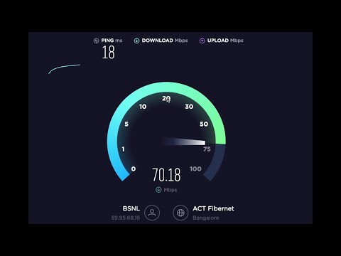 BSNL Bharat Fiber Rs 850 Plan 50 Mbps Speed Test In Kashmir