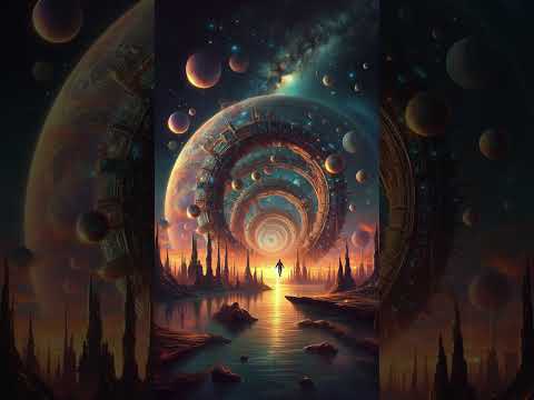 Cosmic Space Vibe Chill Music At Lola's Cosmic Cafe- #abundance #peace #energy #witchtok #midjourney
