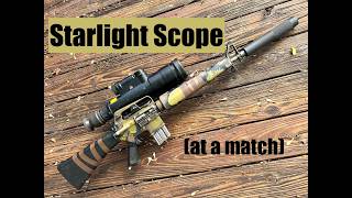 Using an AN/PVS-2 Starlight scope in modern times
