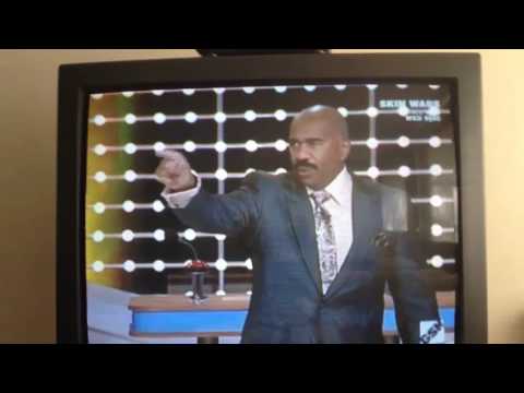 Angry Steve Harvey on Family Feud