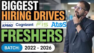 KPMG Recruitment Drive For Freshers Announced | FIS, Cognizant, crisil, Stable Money jobs | Register