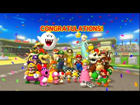 Mario kart Wii walkthrough part 4 and ending