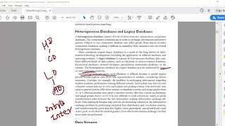 Heterogeneous Databases and Legacy Databases