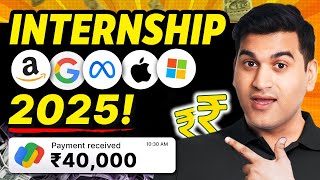 How To Get High-Paying Internships in 2025| Full Details For College Students