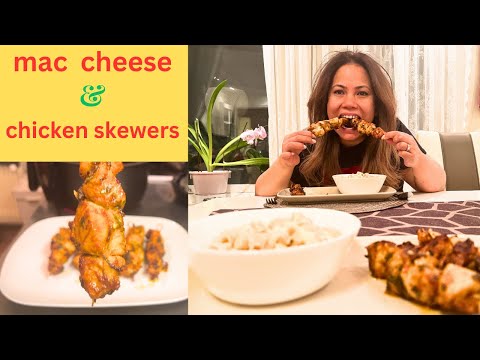 The Best juicy Air Fryer Chicken Skewers & mac cheese Recipes