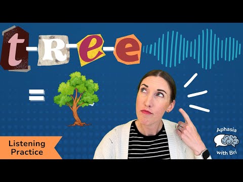 Listen and Spell 1 | Auditory Processing for Stroke, Brain Injury | Speech Therapy Practice