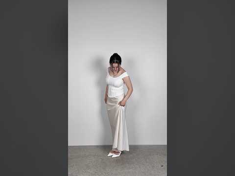 Corset and bias skirt by Mya #fashion
