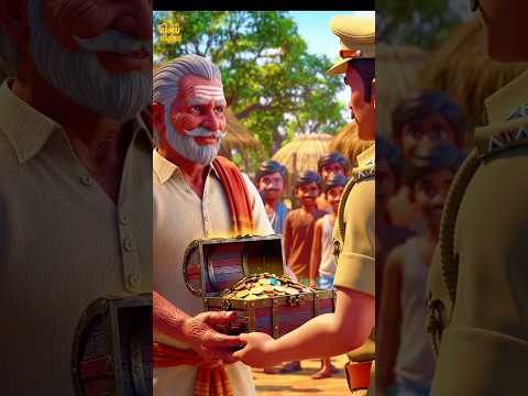 Poor farmer and ox #ai #aianimation #aivideo #cartoon #youtubeshorts #kahani #viralshort #story