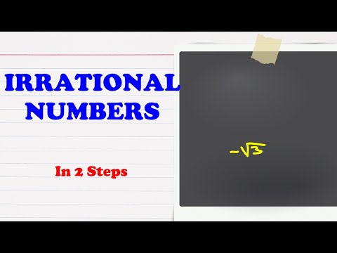 Irrational Numbers Within 2 Steps