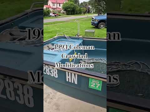 1994 Coleman Crawdad - Lots of mods coming for this old family heirloom. Will log the entire build