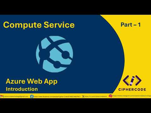 Azure | Web Apps | Introduction