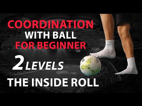 COORDINATION WITH BALL FOR BEGINNER | BALL CONTROL | THE INSIDE ROLL #5