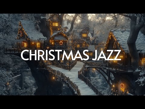 Lost in a Deep Forest Village: Jazz Music and Magical Christmas Atmosphere