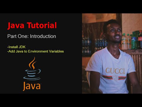 Java Tutorial part 1 | Introduction | Install JDK | Add Java to Environment Variables | 2022