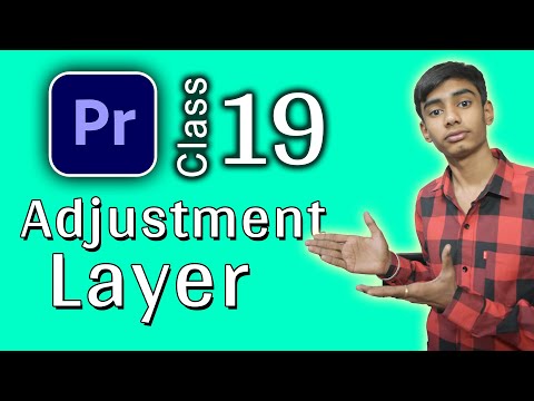 Adobe Premiere Pro Class-19 | Adjustment Layer | @alakhmedia