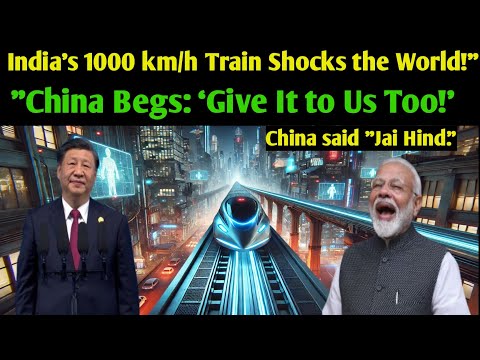 Indian Railways Breakthrough: Hyperloop Train Faster Than Bullet Train! 🚄🔥