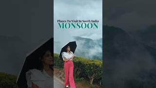 9 Places To Visit In South India (June to August) #travel #southindia #trip #shorts #india