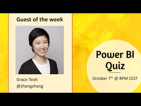 Power BI Quiz with Grace Teoh