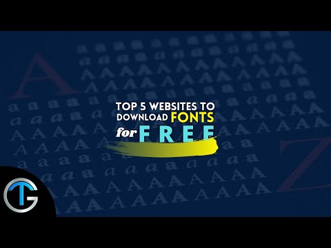 Top 5 Websites for FREE Fonts. || Gloss Tech || #shorts #freefonts
