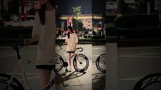 Cre:  Sweetgurl tik tok Viet Nam #shorts #bike #fixedgearbike #fixgear #roadbike #bicycle #gaixinh