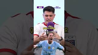 DE BRUYNE IS OVERRATED 😳? #shorts #football #soccer