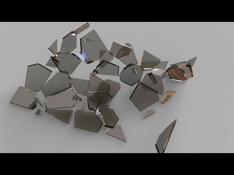 Glass fall test (slow motion)