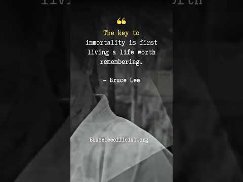This Bruce Lee Quote Will Change Your Life 🐉 #shorts