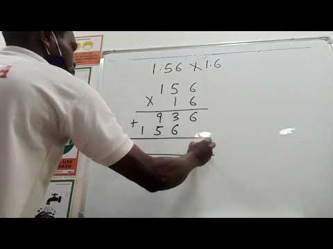 MULTIPLYING DECIMAL BY ANOTHER DECIMAL