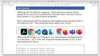 Web Dev Lab One: Basic HTML