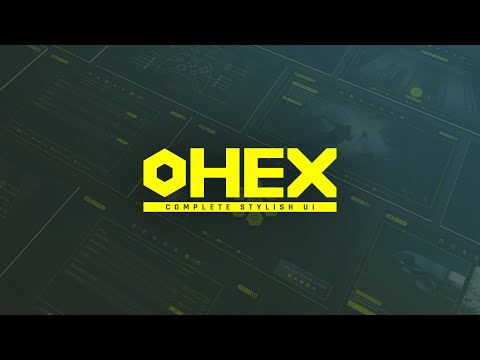 Hex - Complete Stylish UI (Unity Asset)