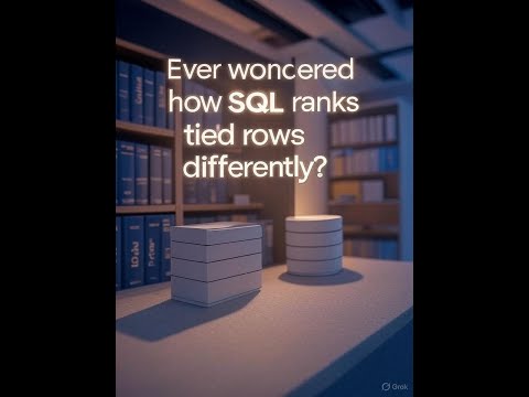 Wondering about SQL Ranking