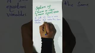 || system  of equations || simultaneous equations || linear equations| mathwise 7|| math 9|| MathUse