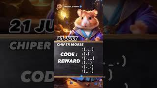 Hamster Kombat today's chiper code #hamsterkombat  #chipercode Hamster #hamsterkombatdailycombo