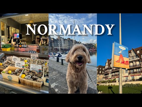Normandy travel vlog | From Paris to Deauville and Trouville | Weekend trip from Paris