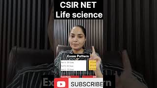CSIR NET JRF Life science pattern #csirnet #zoology #lifescience #biology