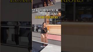 Kitchen Color Combinations| Kitchen Ideas|Kitchen Design| Modular Kitchen #shorts #home #interiors