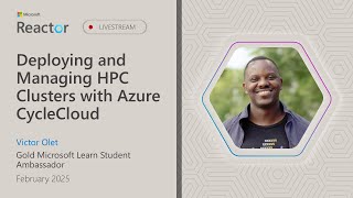 Deploying and Managing HPC Clusters with Azure CycleCloud