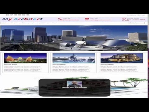 MyArchitect HTML Template
