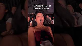 BLOWN AWAY. Literally. The Wizard of Oz Sphere Las Vegas Experience #sphere #wizardofoz #lasvegas