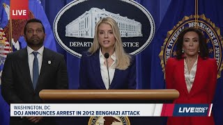 DOJ announces arrest in 2012 Benghazi attack