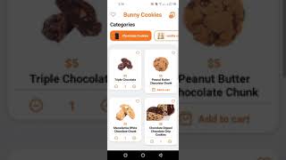 Sell your Bakery Cravings - React Native UI Design