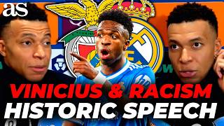 MBAPPÉ'S Fierce Statement on VINICIUS and RACISM in Football | FULL ADDRESS