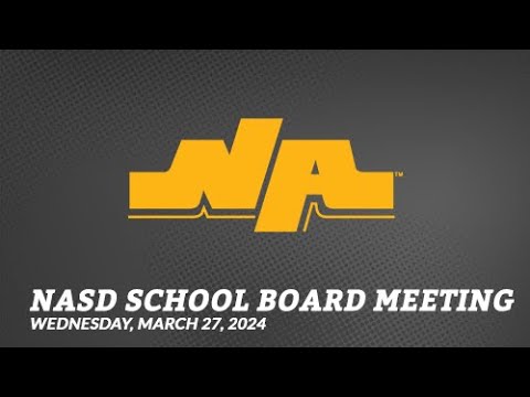 NASD Regular Meeting 24MAR27