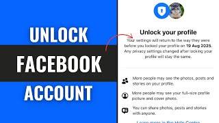 How To Unlock Facebook Account