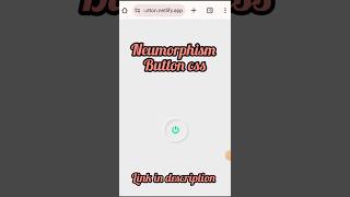 Soft Glow Buttons in CSS ✨💻 | #Neumorphism #UITrends #WebDesign #trendingshorts