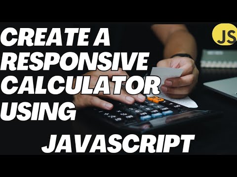 Create a responsive Calculator Using JavaScript #javascript #coding #programming  #code #software