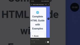 Complete HTML Guide with Examples