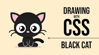CSS Art: drawing a cute kawaii cat